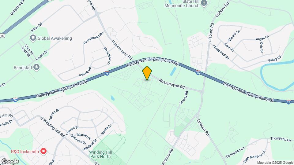 3118 Detweiler Ln Map and Location Details