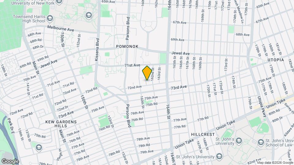 71-67 161st St Map and Location Details