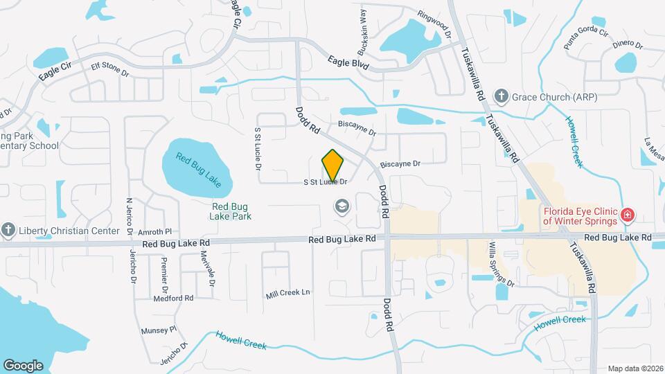 3581 S St Lucie Dr Map and Location Details