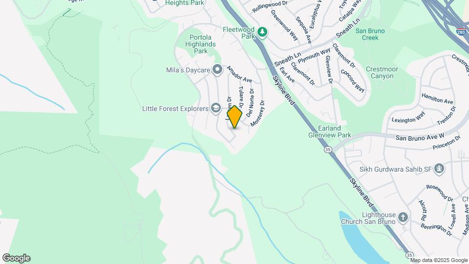 136 Lassen Dr Mapa y Detalles de la Ubicación