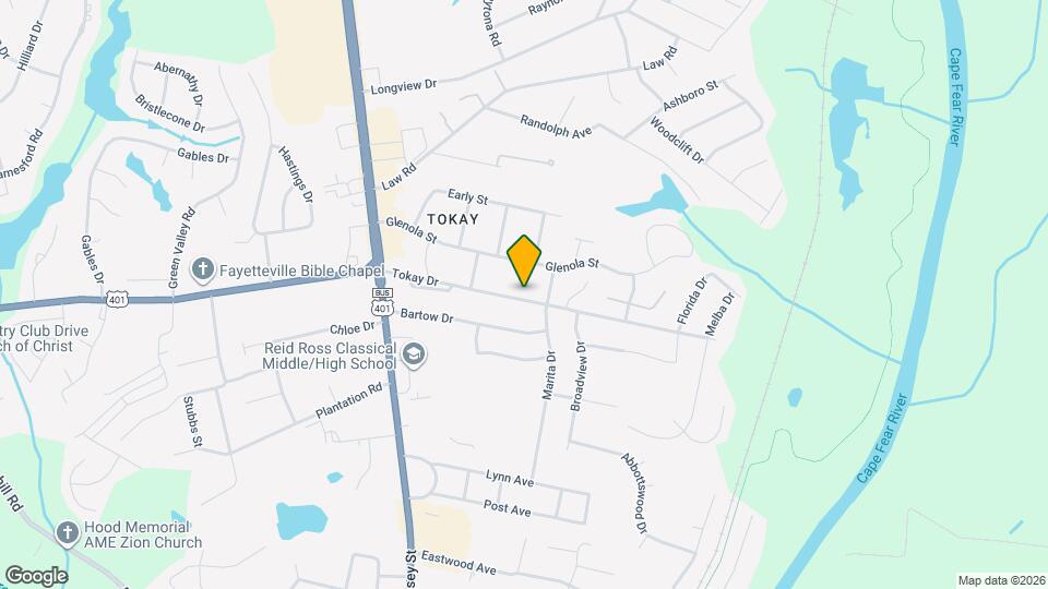 323 Tokay Dr Mapa y Detalles de la Ubicación