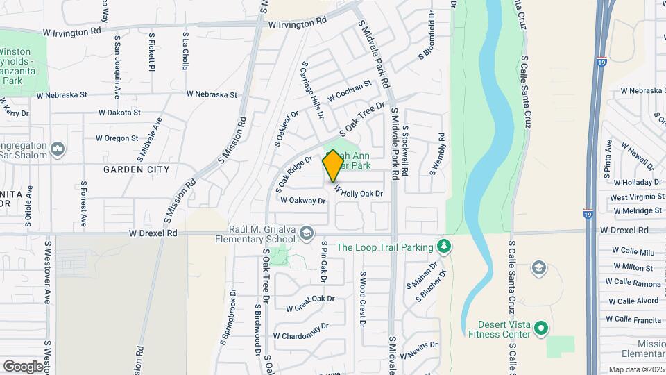 1715 W Holly Oak Dr Map and Location Details