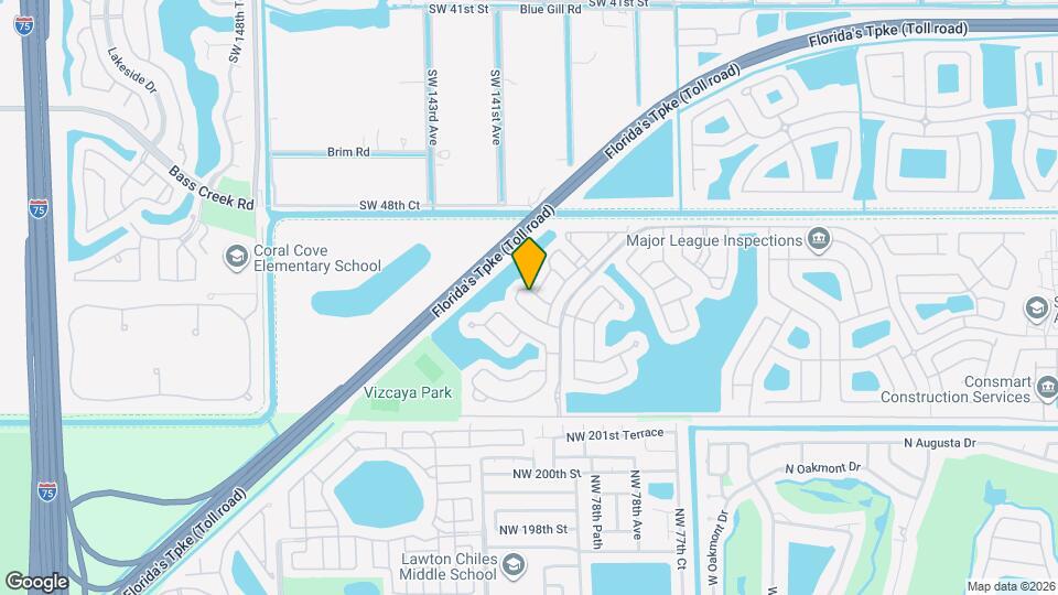 14110 SW 51st Ct Map and Location Details