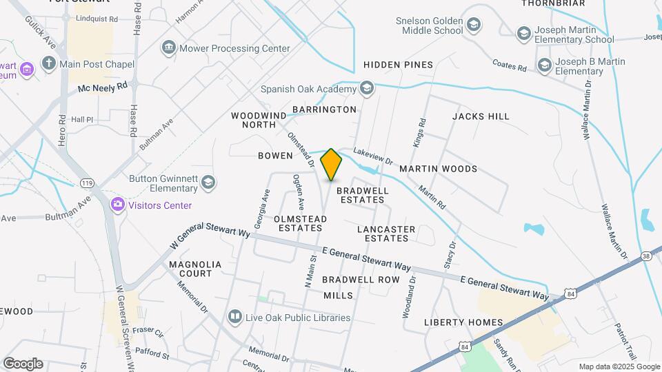 704 N Main St Map and Location Details