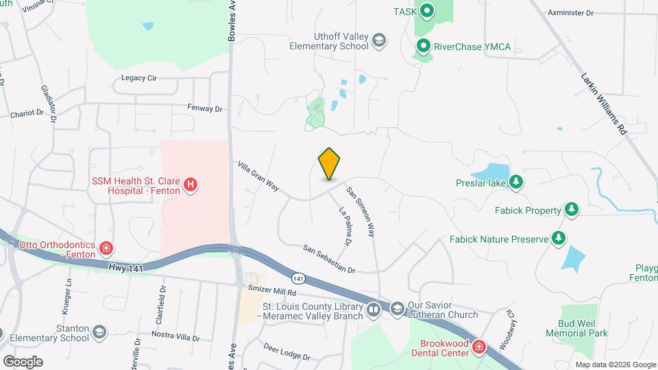 961 Villa Gran Way Map and Location Details