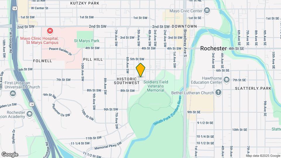 429 7th St SW Map and Location Details