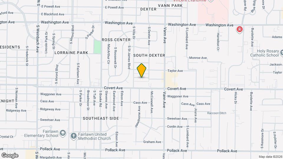 2867 Ravenswood Dr Map and Location Details