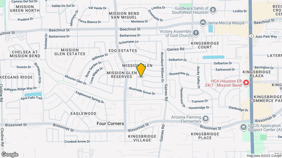 15535 Evergreen Pl Dr Map and Location Details