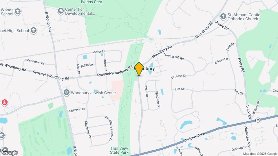 290 Woodbury Rd Map and Location Details