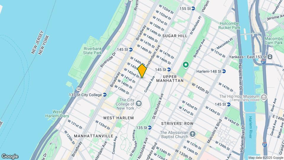 476 W 142nd St Map and Location Details