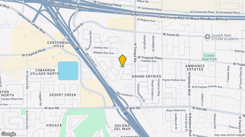 5905 Silver Heights St Mapa y Detalles de la Ubicación