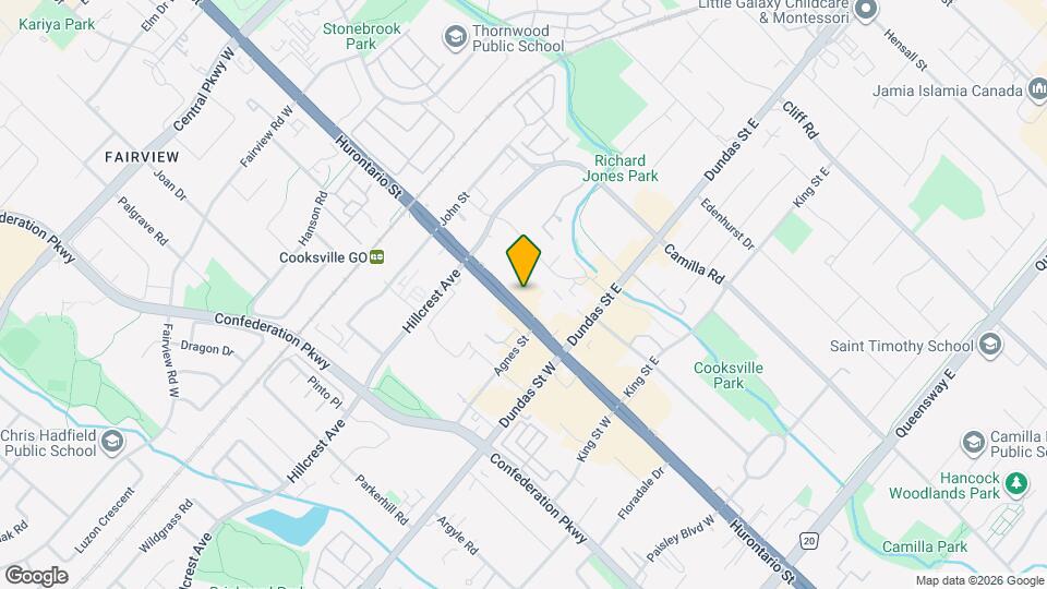 3071 Hurontario St Map and Location Details