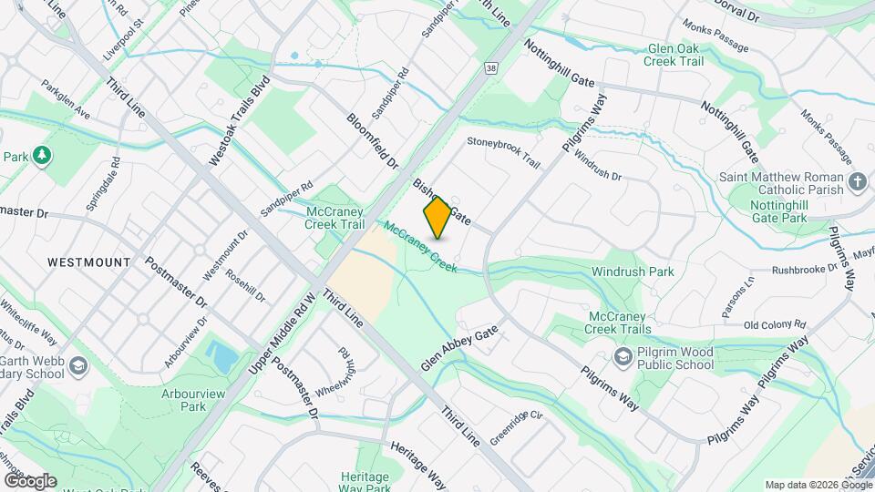 1450 Bishops Gate Map and Location Details