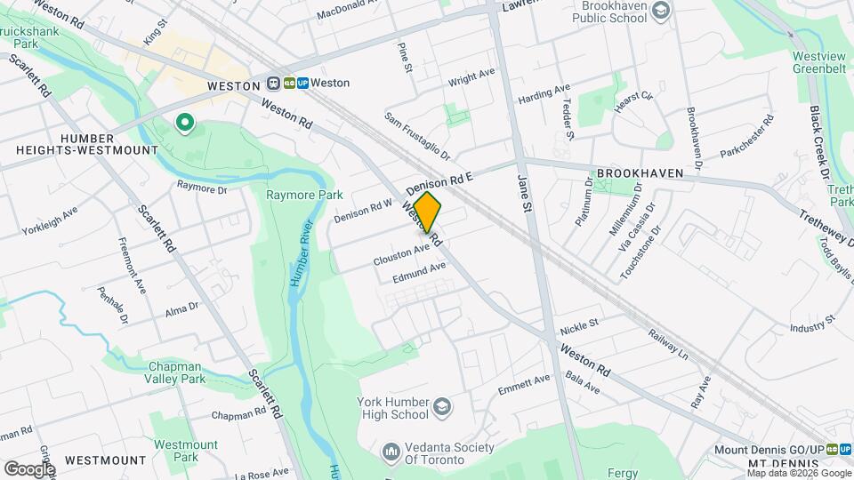 50 Clouston Av Map and Location Details