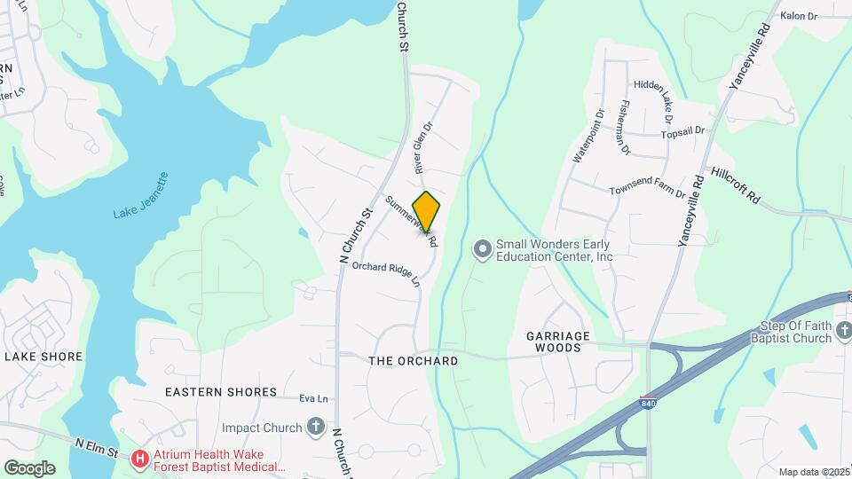 600 Summerwalk Rd Map and Location Details