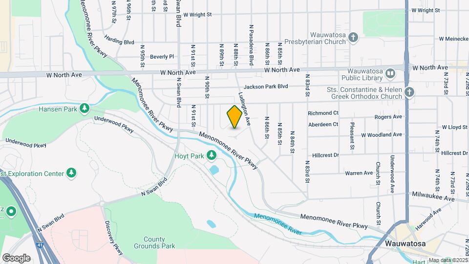 8746 Parkview Ct Map and Location Details