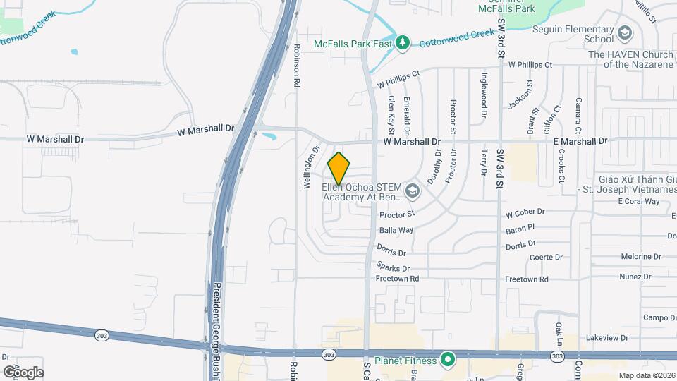 830 Windsor Pl Map and Location Details