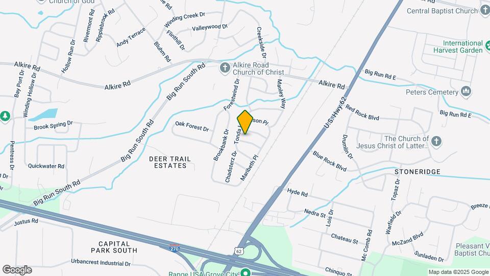 3024 Hauck Dr Map and Location Details