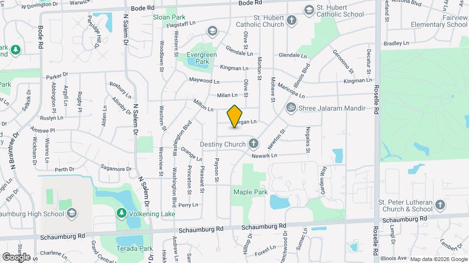 530 Norridge Ln Mapa y Detalles de la Ubicación