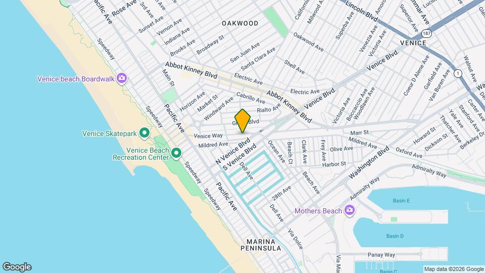 436 Venice Way, Unit 438 #2 Map and Location Details