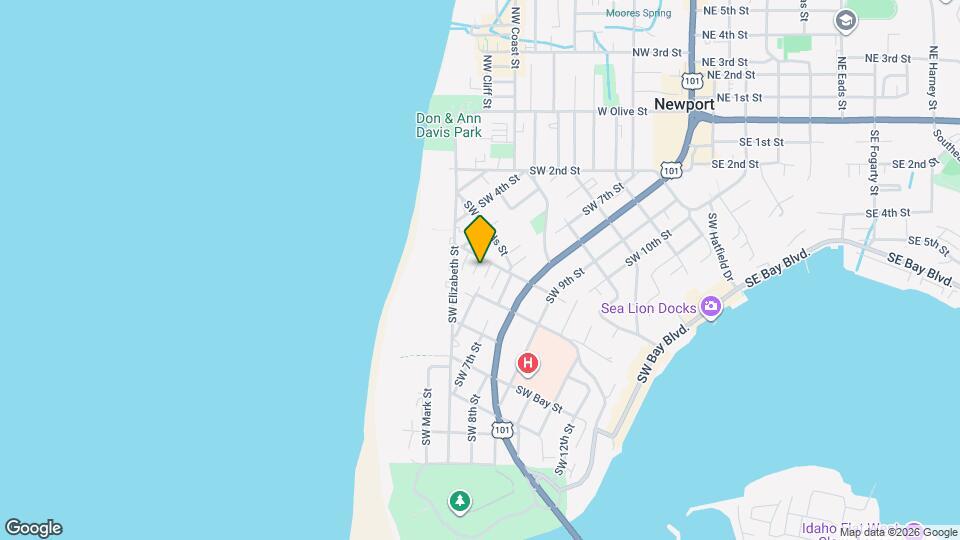 530 SW Fall St Map and Location Details