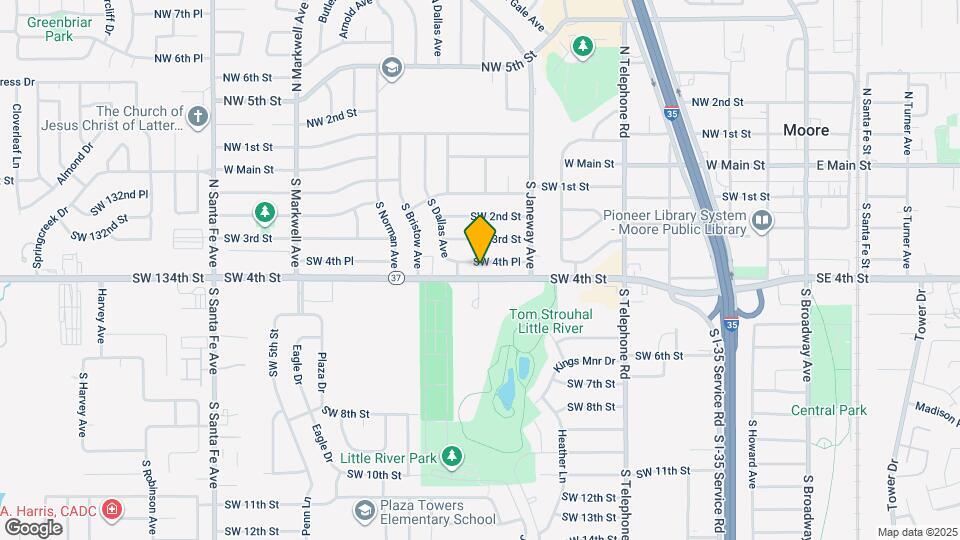 740 SW 4th Pl Map and Location Details