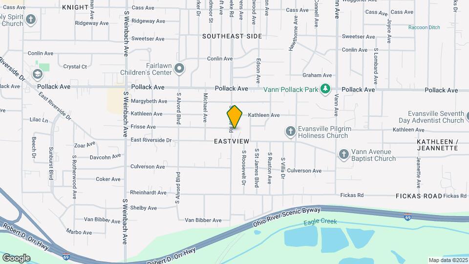 2408 S Boeke Rd Map and Location Details