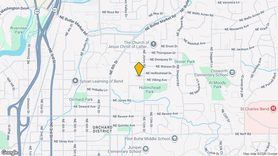 1152 NE Viking Ct Map and Location Details