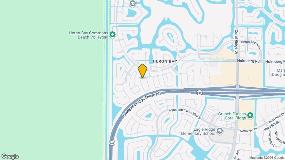 5875 NW 123rd Ave Map and Location Details