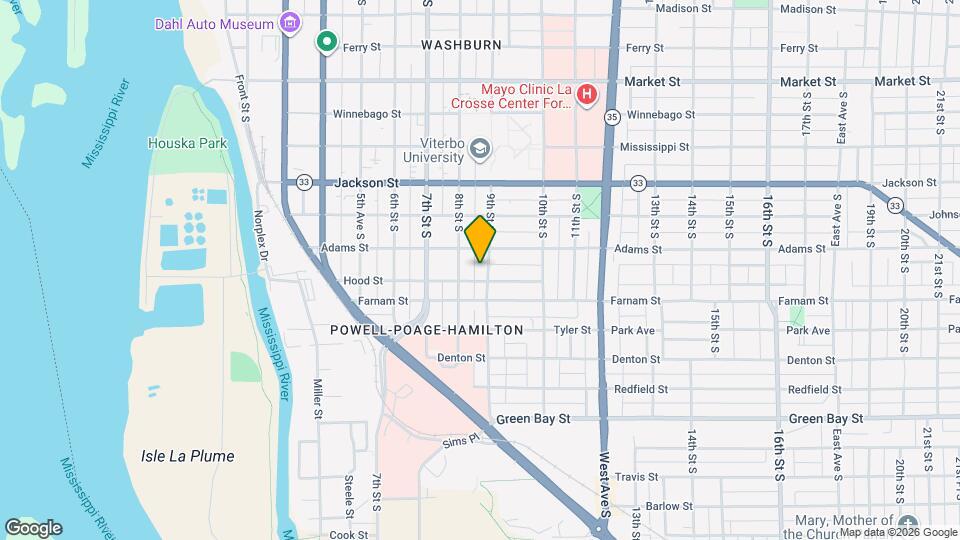 1222 9th St S Map and Location Details