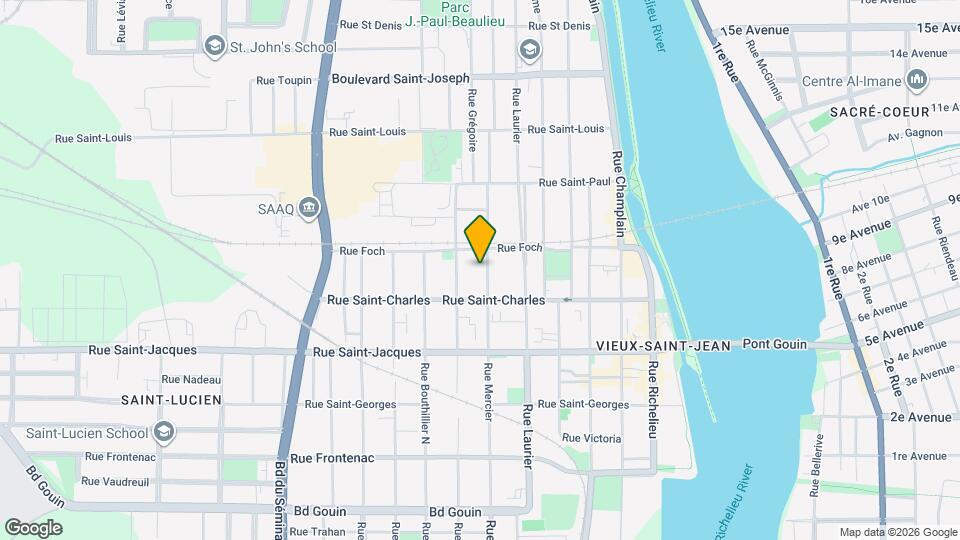 298-300 Mercier Rue Map and Location Details