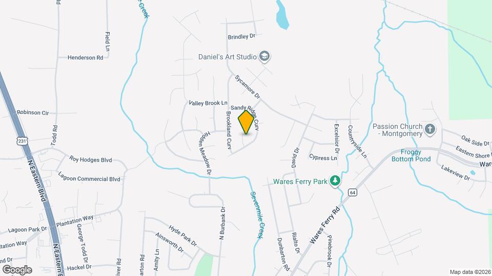 718 Sandy Ridge Ct Map and Location Details