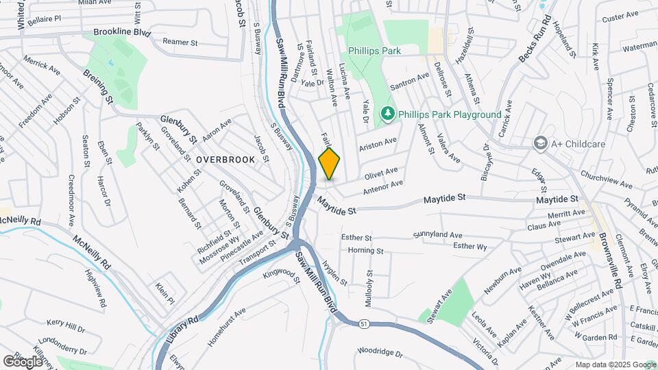 600 Overbrook Blvd Mapa y Detalles de la Ubicación
