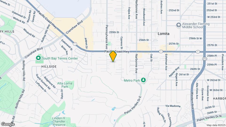 25911 Viana Ave Map and Location Details