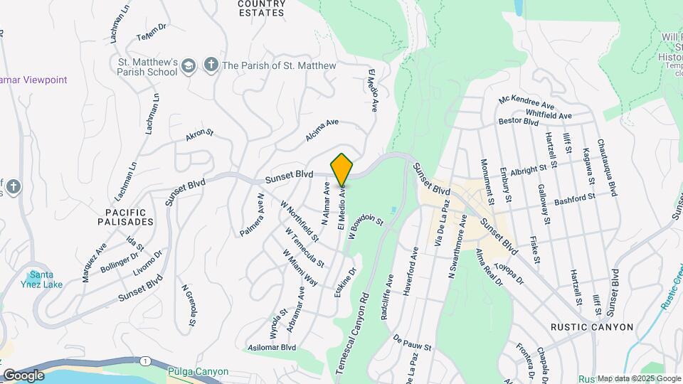 777 El Medio Ave Map and Location Details