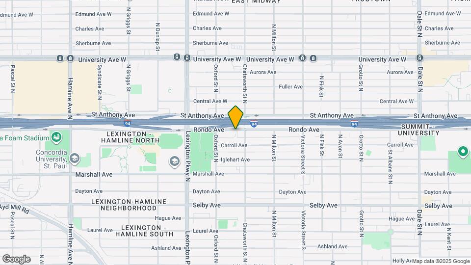 1000 Concordia Ave Map and Location Details