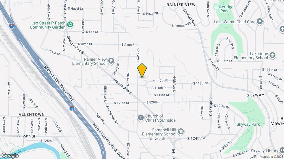 11636 59th Ave S Map and Location Details