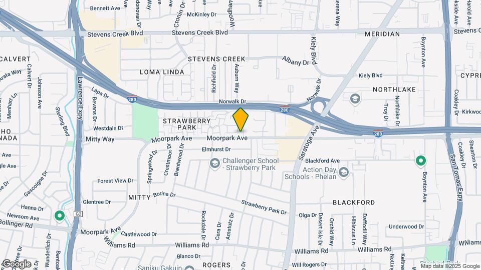 4545 Moorpark Ave Mapa y Detalles de la Ubicación