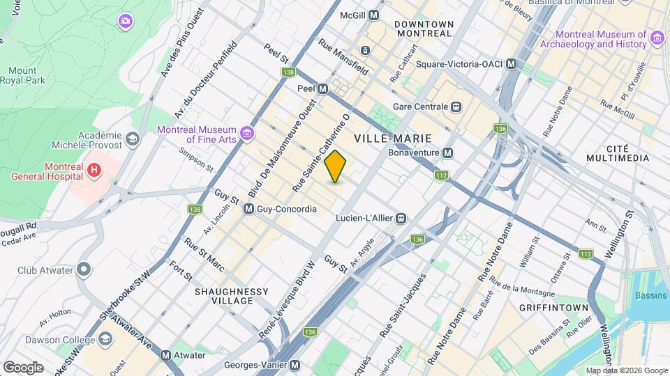 1187 Crescent Rue Map and Location Details