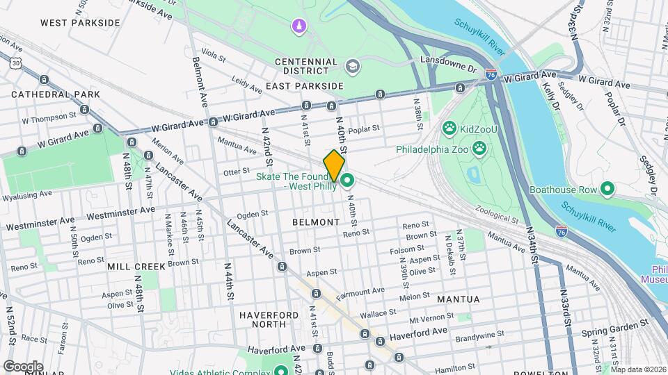 883 N Preston St Map and Location Details