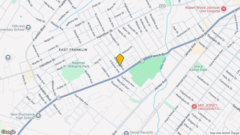 22 Douglas Ave, Unit Unit 2 - 2nd Floor Map and Location Details