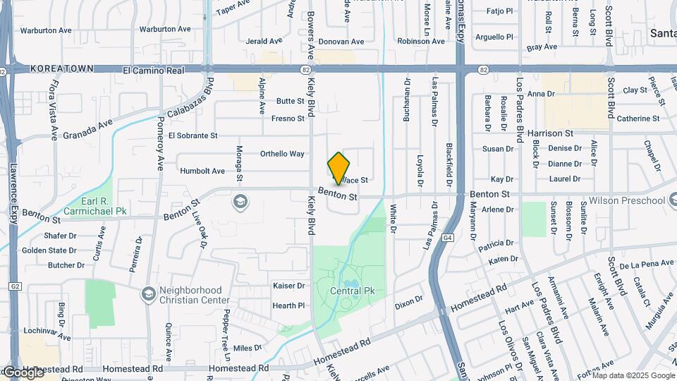 2721 Benton St Map and Location Details