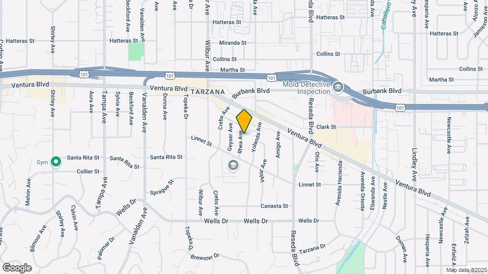 5406 Rhea Ave Map and Location Details