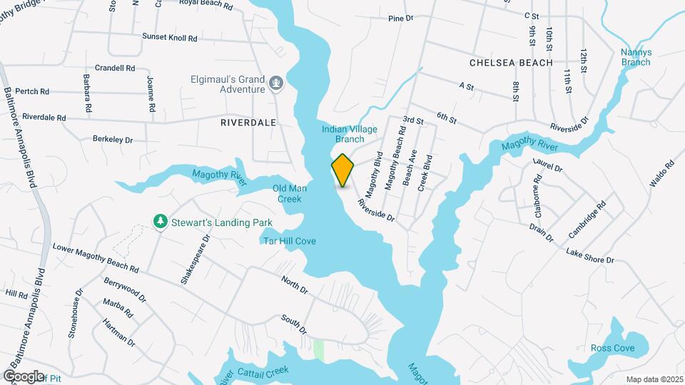 332 Riverside Dr Map and Location Details