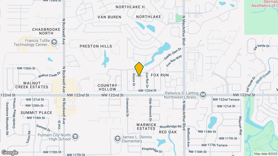 12509 Clarence Ct Map and Location Details