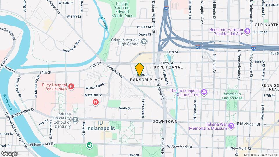 844 Camp St Map and Location Details