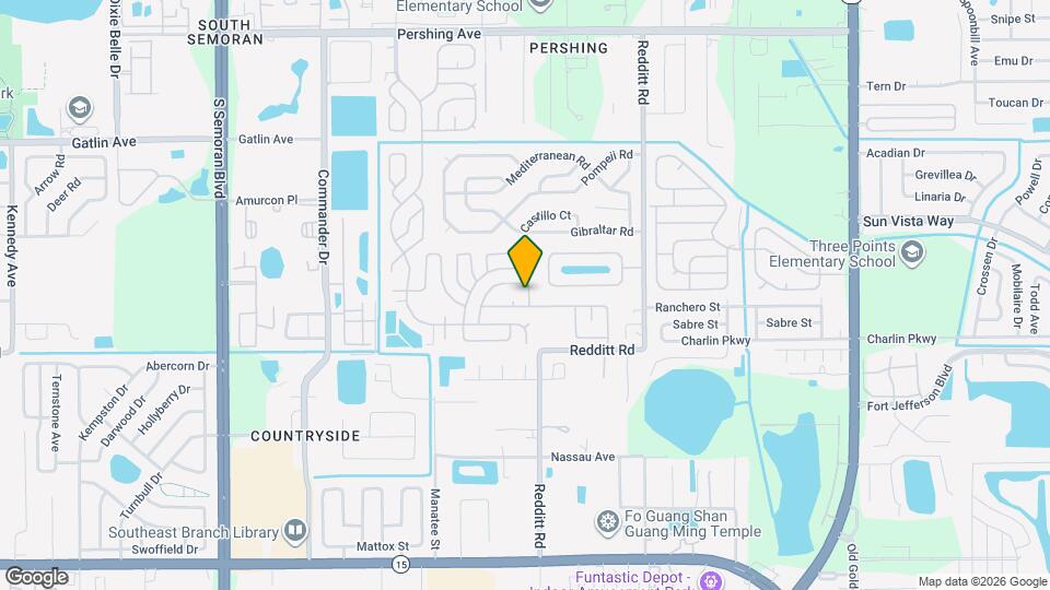 6448 Golden Nugget Dr Map and Location Details