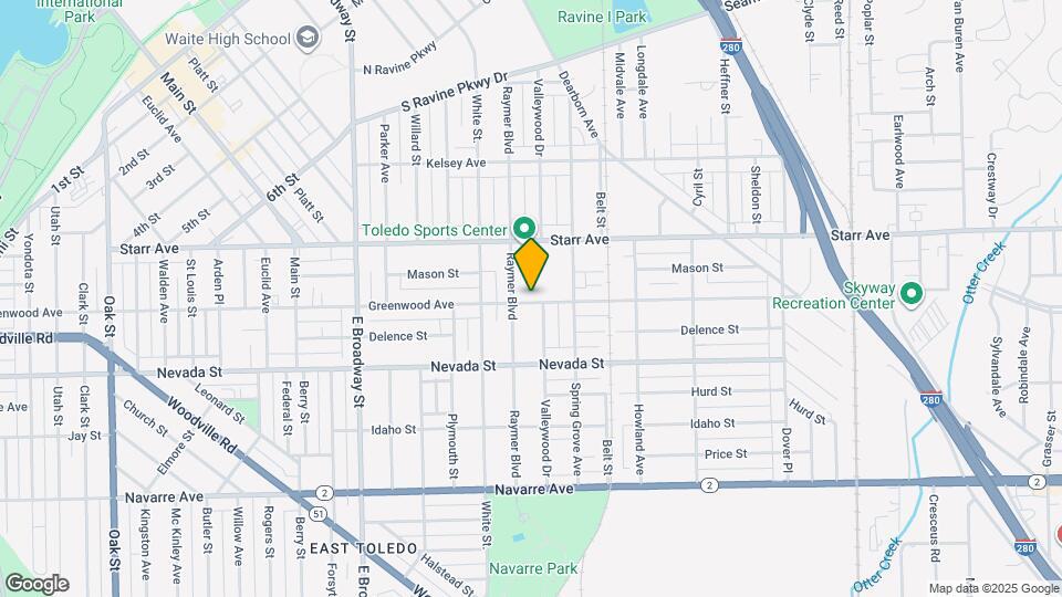 1517 Greenwood Ave Map and Location Details