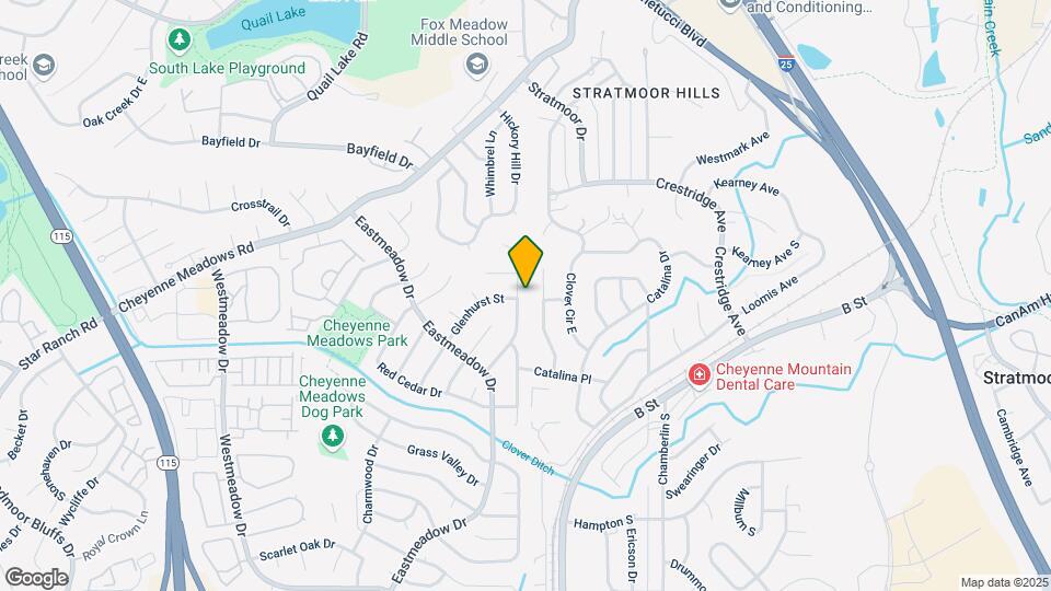 3795 Valley View St Map and Location Details