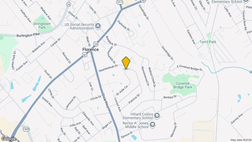 212 St Jude Cir Map and Location Details